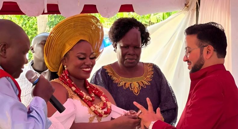 Kenyan socialite Mishi Dorah ties the knot with her Indian boyfriend Bohra