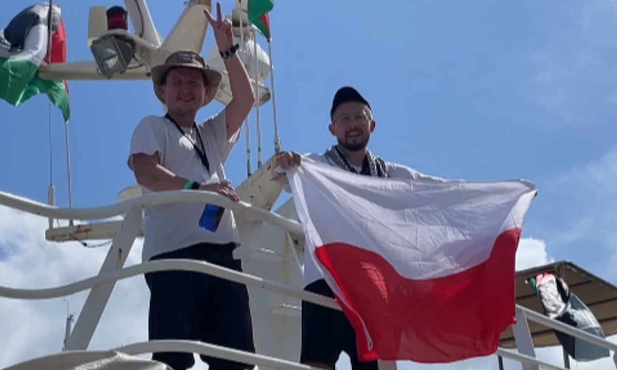 "Boję się strasznie". Polacy biorą udział w misji do Strefy Gazy