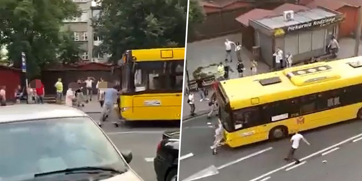 Makabryczne nagranie z Katowic. Młoda kobieta zginęła pod kołami autobusu. 