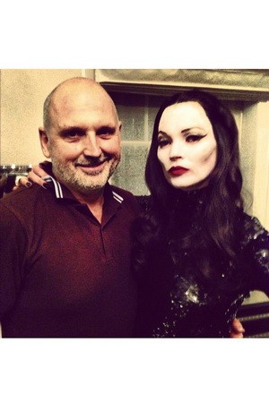 Kate Mosst és sminkesét az Addams Family inspirálta
