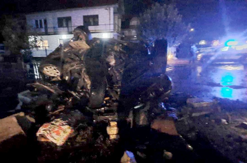 Automobil nakon nesreće