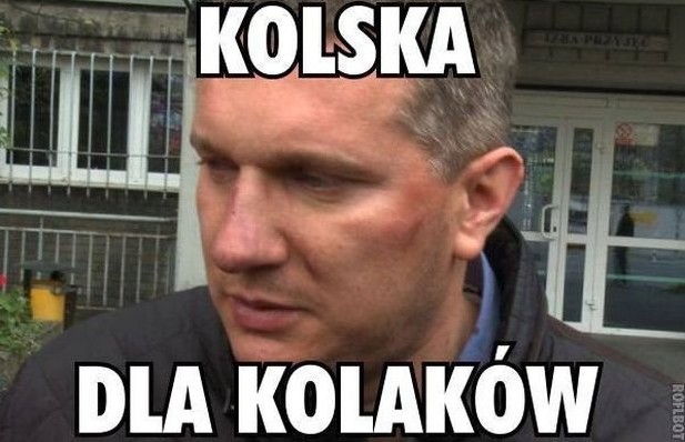 Przemysław Wipler został pobity?