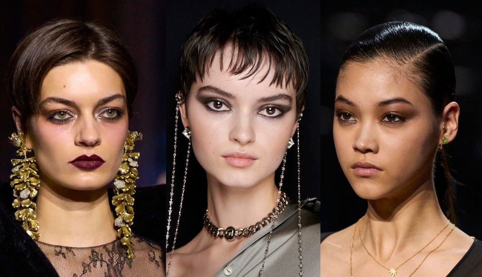 Füstös szemek, sötét ajkak, sápadt bőr a trendek élvonalában
