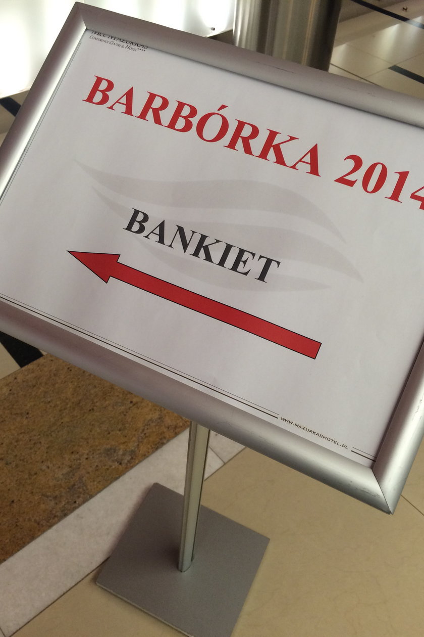 Związkowa Barbórka 2014 w hotelu Mazurkas Travel