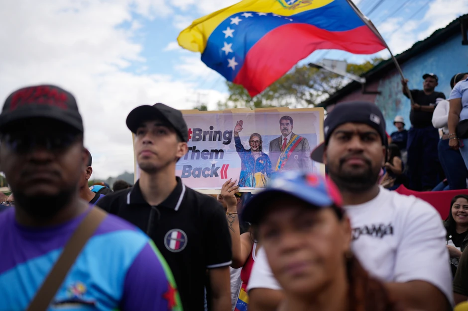 Protest pristalica Nikolasa Madura u Karakasu 10. januara
