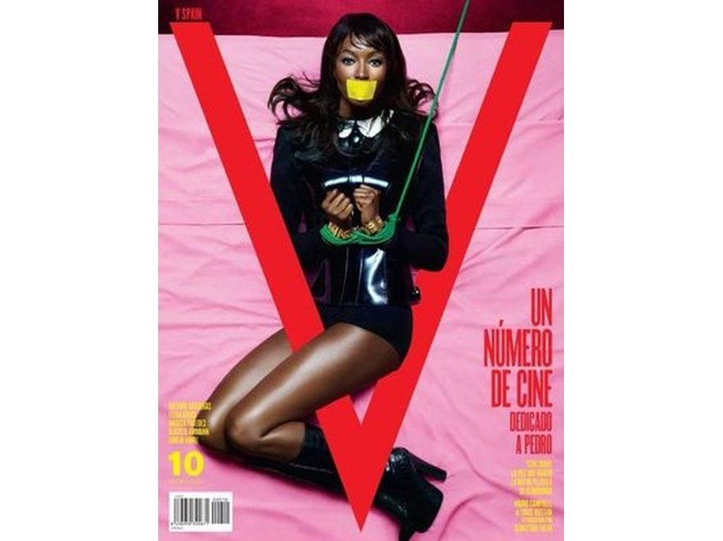 Naomi Campbell na okładce „V Magazine” Spain