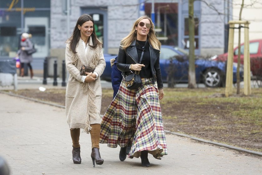 Kinga Rusin i Karolina Ferenstein-Kraśko