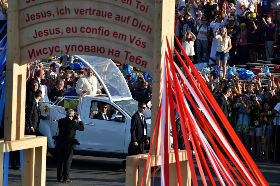BRZEGI ŚDM PAPIEŻ FRANCISZEK (papież Franciszek)