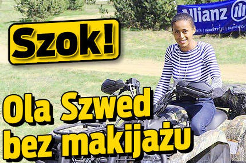 Szok! Ola Szwed bez makijażu