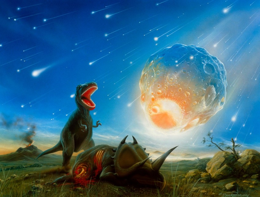 Asteroid je dinosauruse koštao postojanja