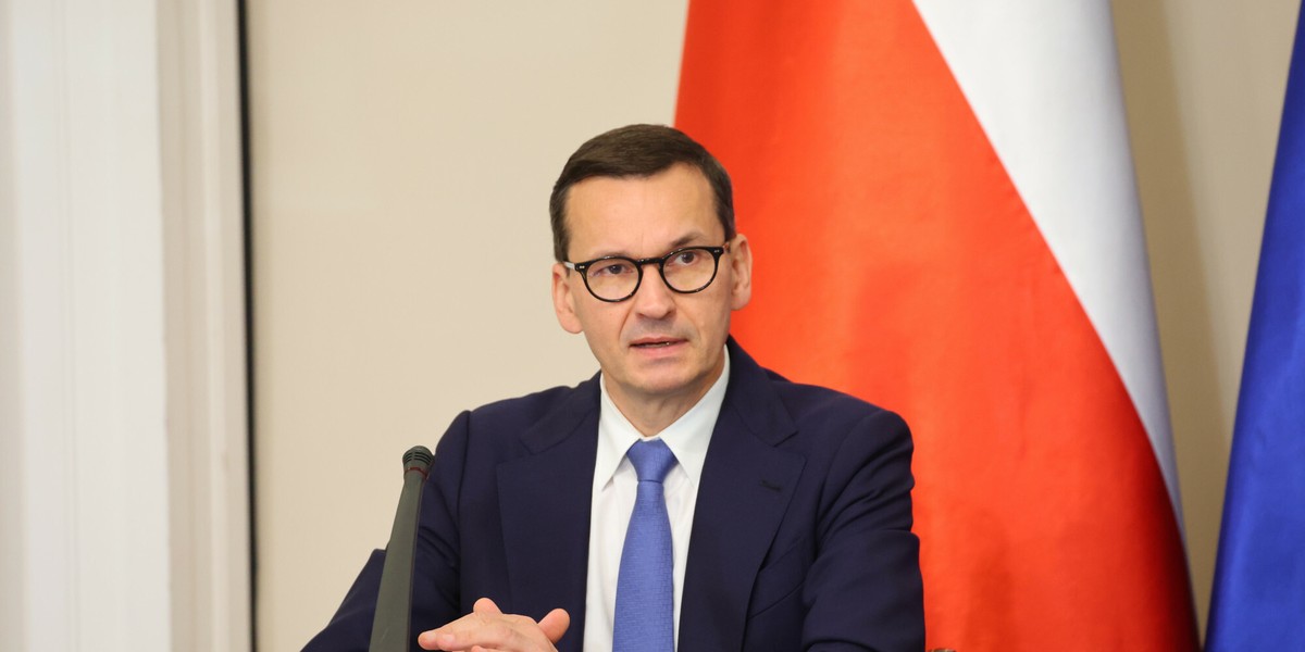 Premier Mateusz Morawiecki