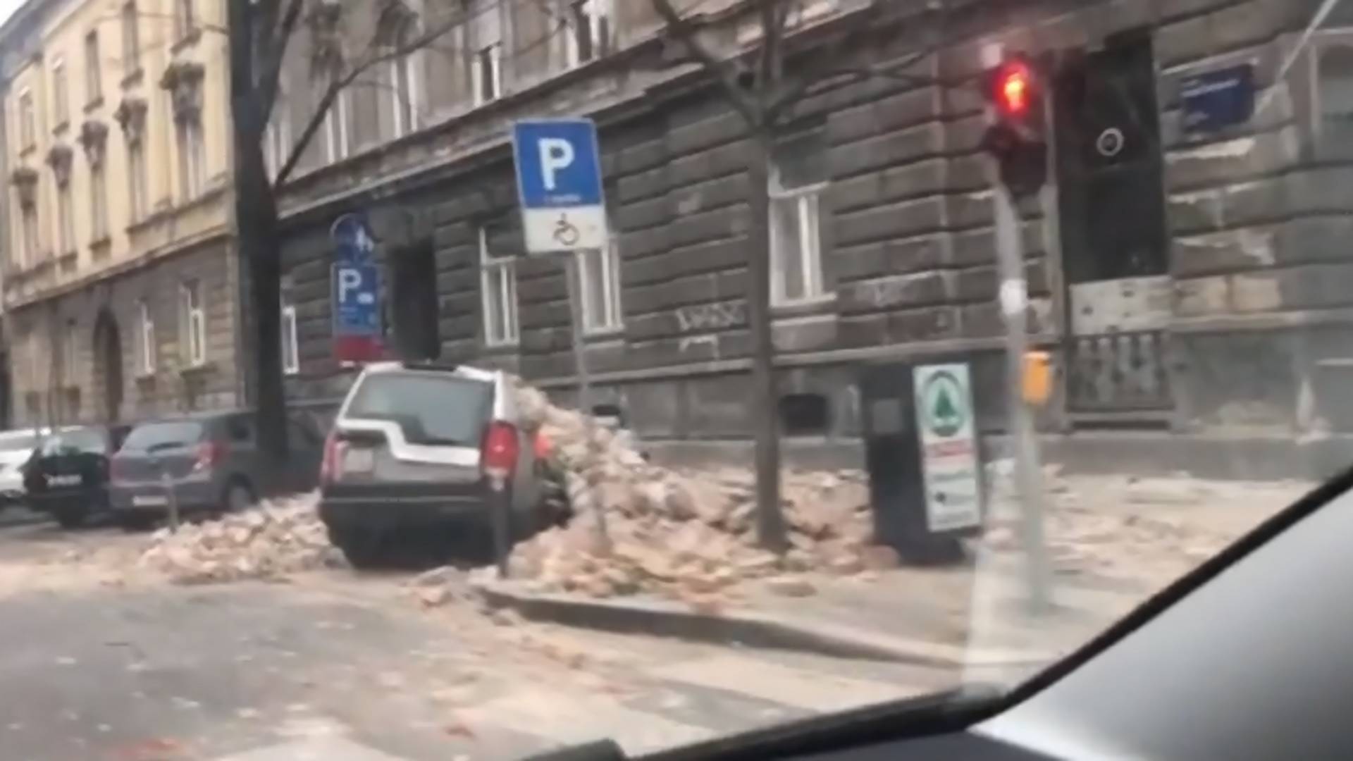 Apokaliptične scene Zagreba nakon zemljotresa
