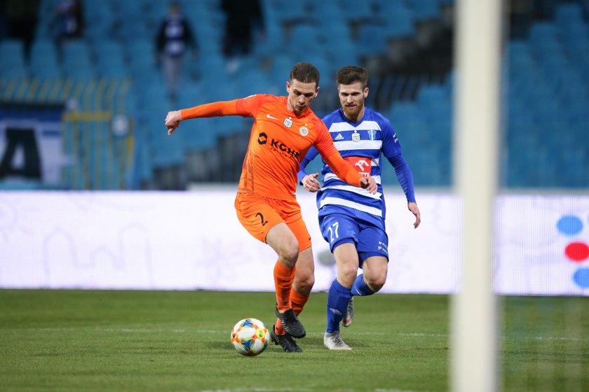 Pilka nozna. Ekstraklasa. Wisla Plock - Zaglebie Lubin. 29.03.2019