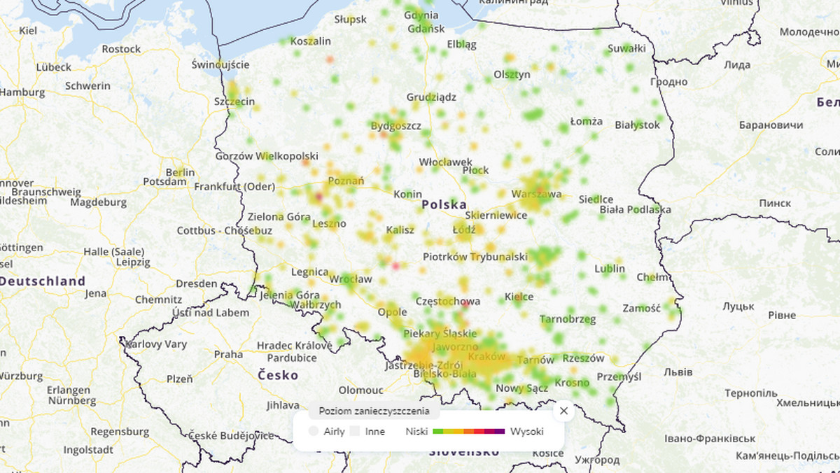 Smog w Polsce - 4 lutego. Stan, jakość i zanieczyszczenie powietrza