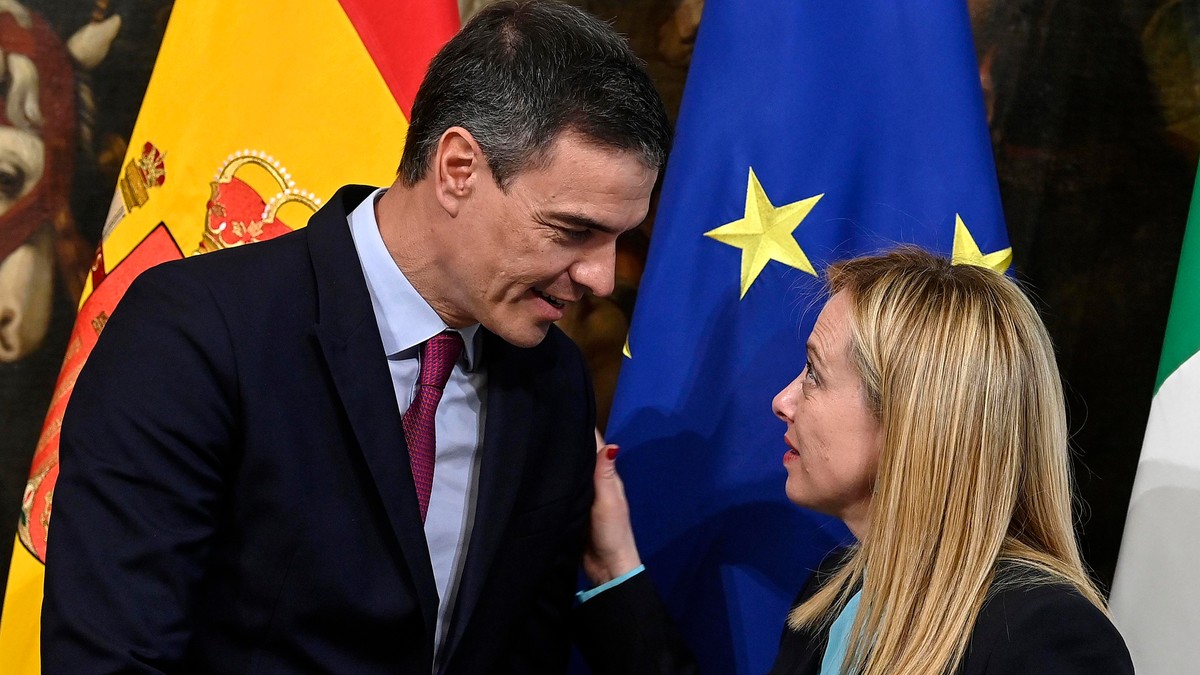 Pedro Sančez i Đorđa Meloni