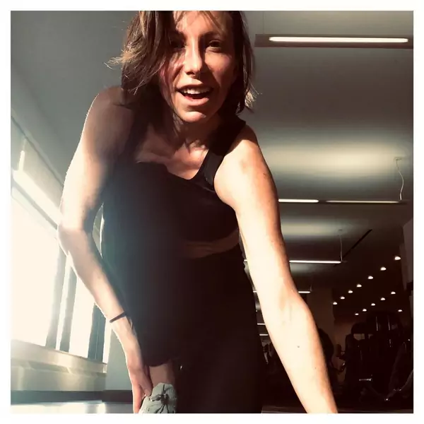 Sylwia Wiesenberg podczas  treningu / fot. sylwiawiesenberg Instagram