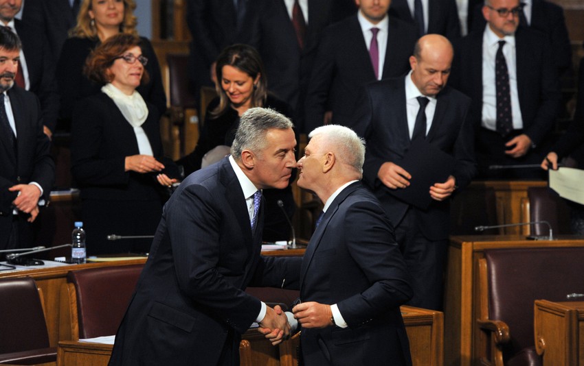 Milo Đukanović i Duško Marković