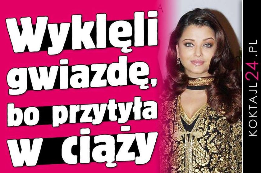 Wyklęli gwiazdę, bo przytyła w ciąży