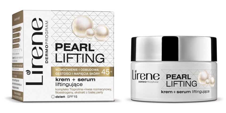 Krem+serum liftingujące dzień SPF 15 Lirene