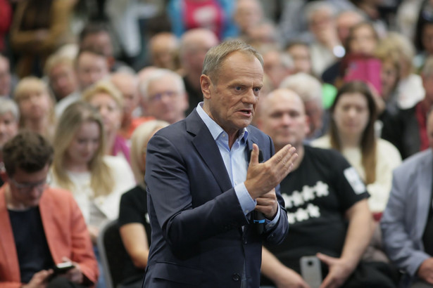 Przewodniczący Platformy Obywatelskiej Donald Tusk