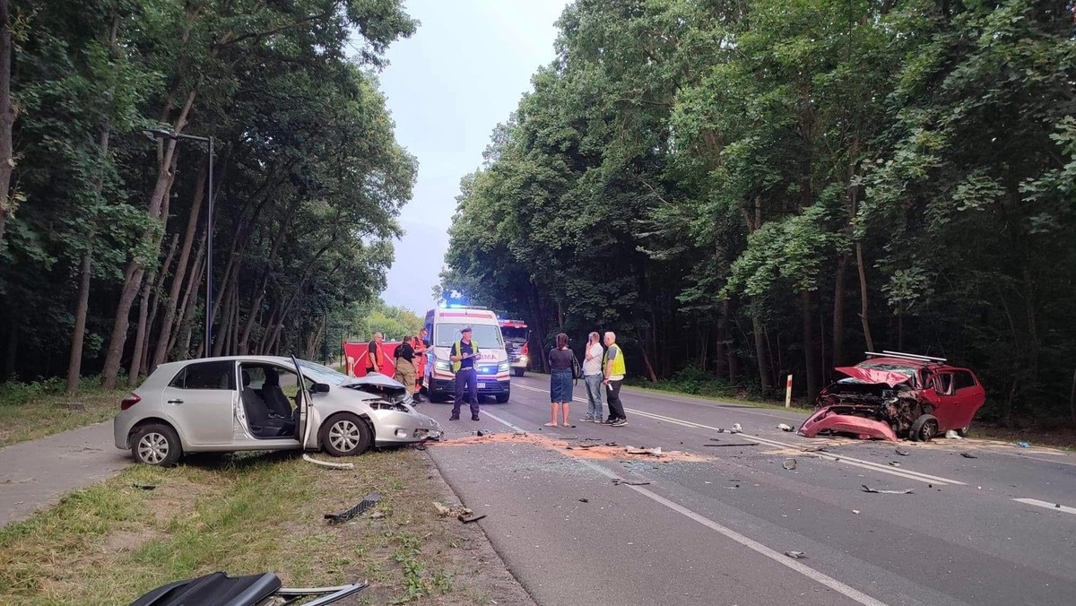 Wypadek na Mazowszu. Jedna osoba nie żyje