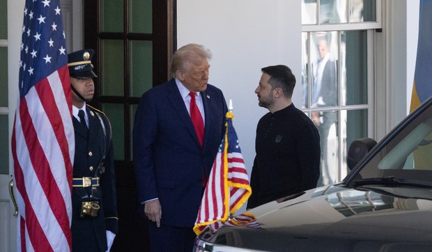 Donald Tramp i Volodimir Zelenski