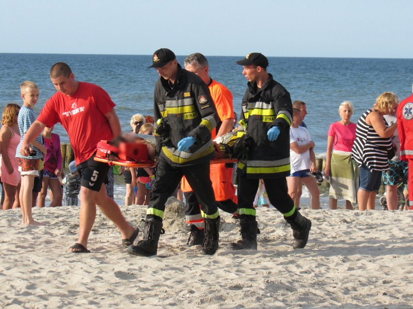 Plażowicze uratowali tonących