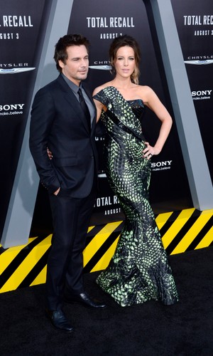 Kate Beckinsale z mężem reżyserem Lenem Wisemanem