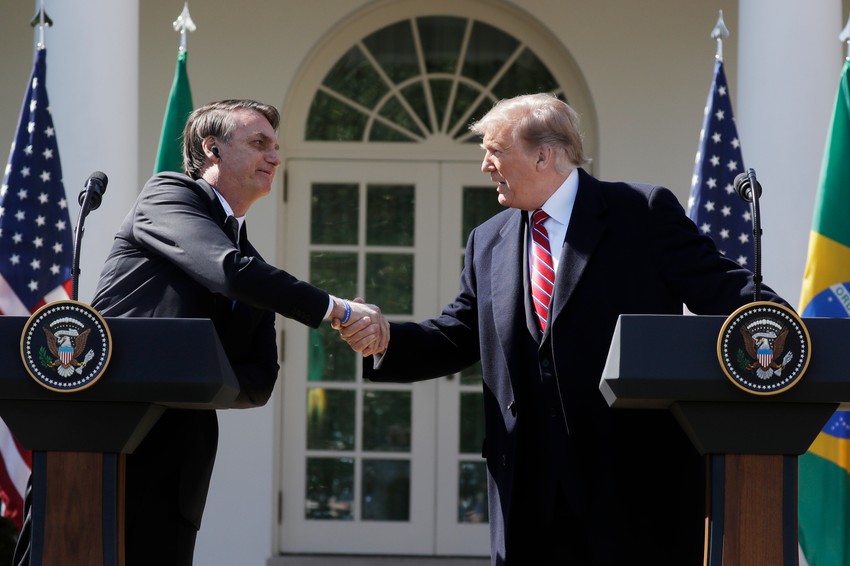 Bolsonaro i Tramp