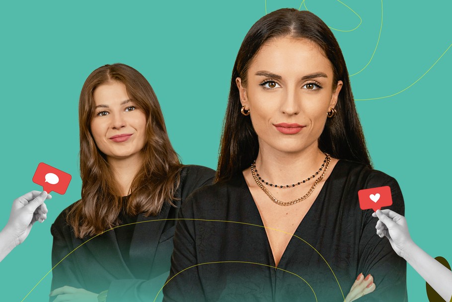 Noemi Skwiercz i Aleksandra Łakota. Project managerki we wrocławskiej agencji influencer marketingu GetHero. Mają na koncie kampanie dla takich marek jak Intel, Zott, Coca-Cola, McDonald’s, L’Oreal, Nesperta czy NIVEA. Blisko współpracują z czołowymi twórcami w kraju.