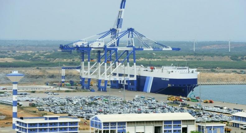 The long-delayed sale $1.1 billion sale of a 70 percent stake in Hambantota port, which straddles the world's busiest east-west shipping route