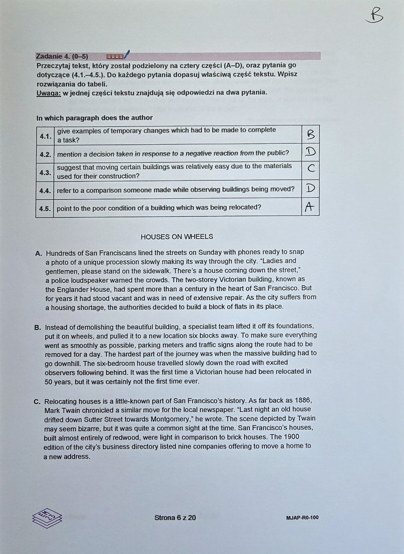 Matura 2024. Język angielski - poziom rozszerzony [ARKUSZE CKE i ODPOWIEDZI]
