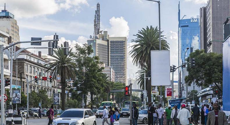 An image of Nairobi CBD Photo by Ninara