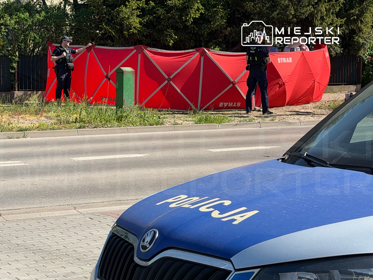 Strzał na środku chodnika w Warszawie. 83-latek nie żyje