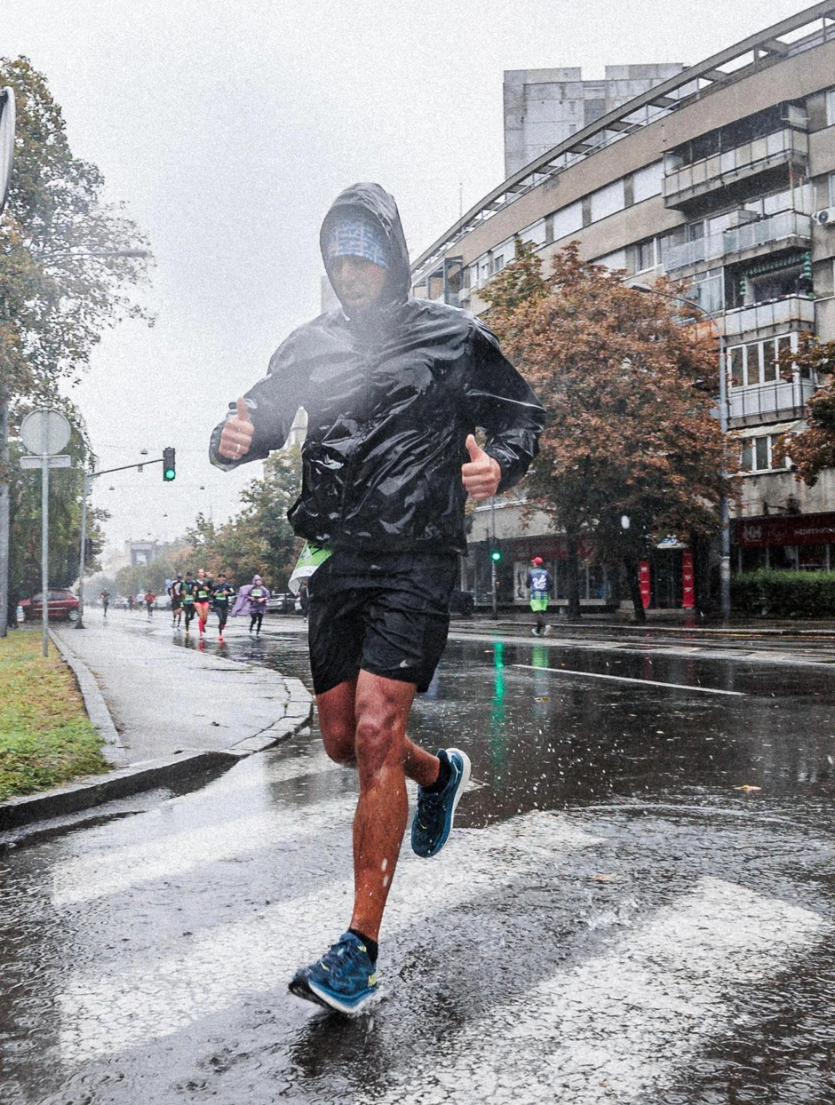 Stevan Stejić za vreme trke
