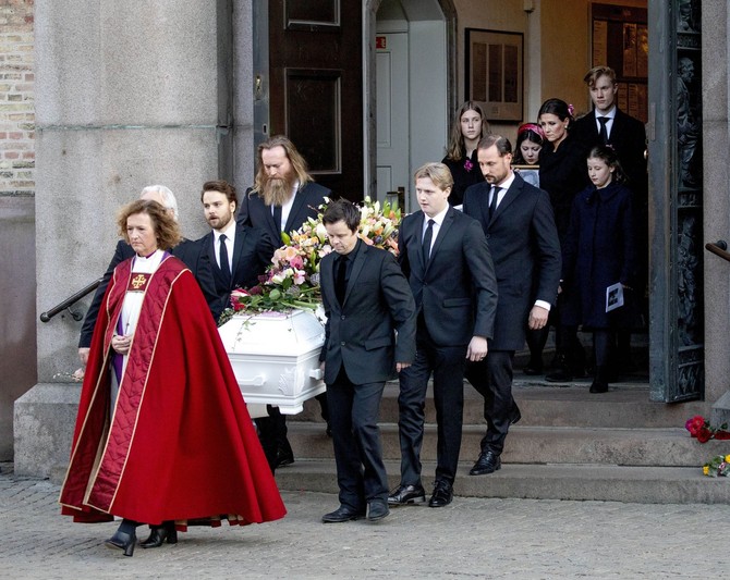 Sahrani Arija Bena prisustvivali članovi norveške kraljevske porodice 