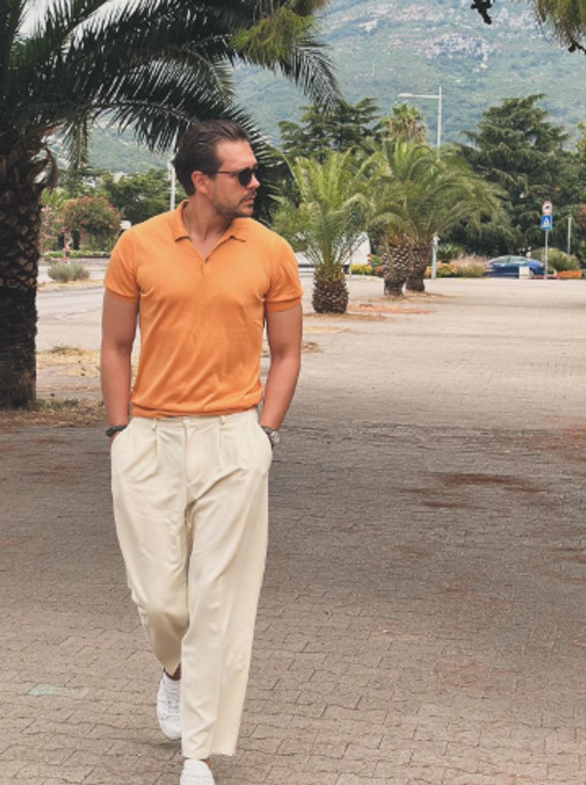 Miloš Biković sa porodicom na odmoru