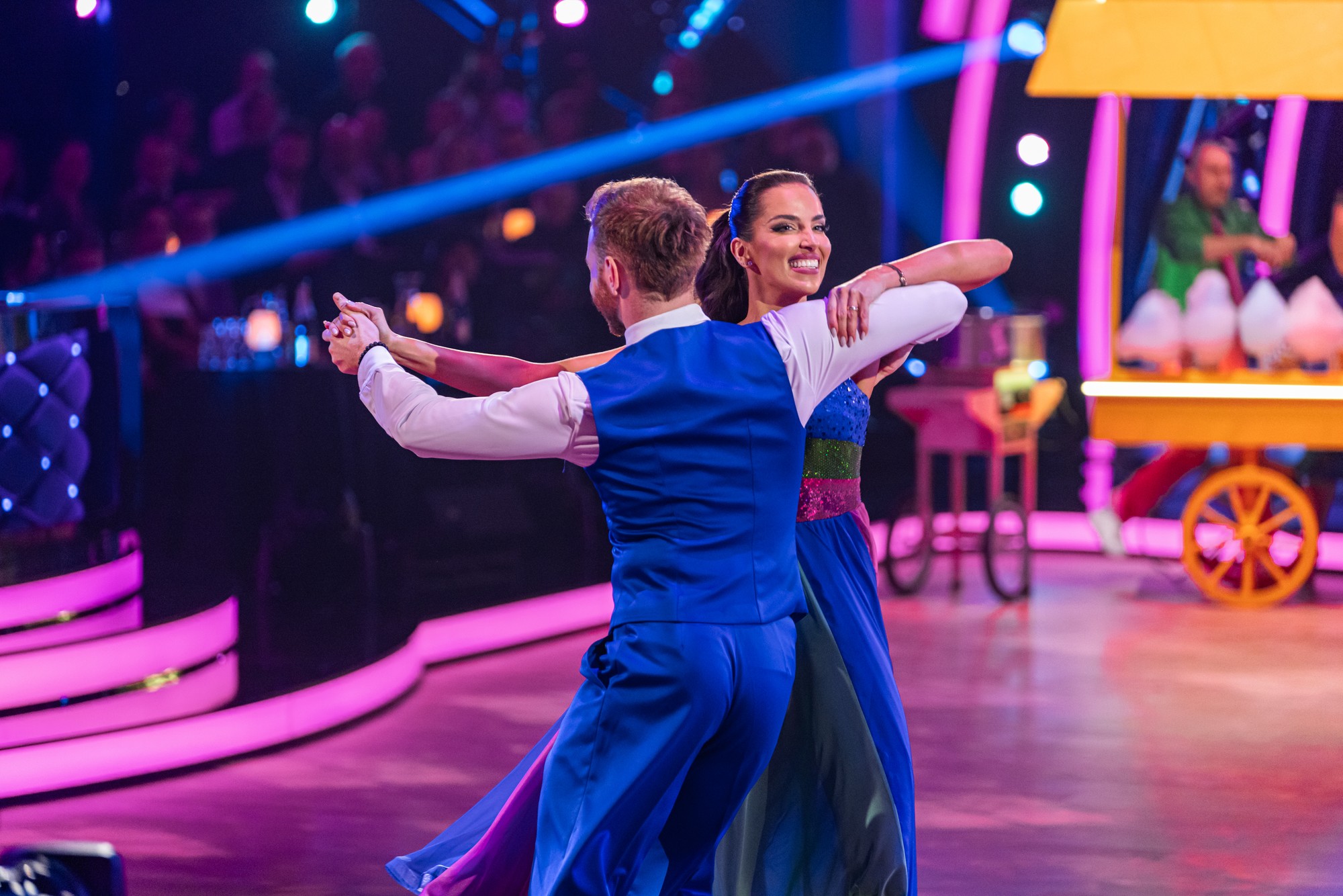 Simona Leskovská s Vilémom Šírom v Let's Dance.