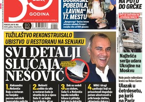 Blic naslovna strana za 18.5