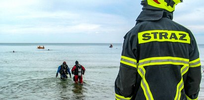 Tragedia na plaży w Łebie. Nie żyje mężczyzna