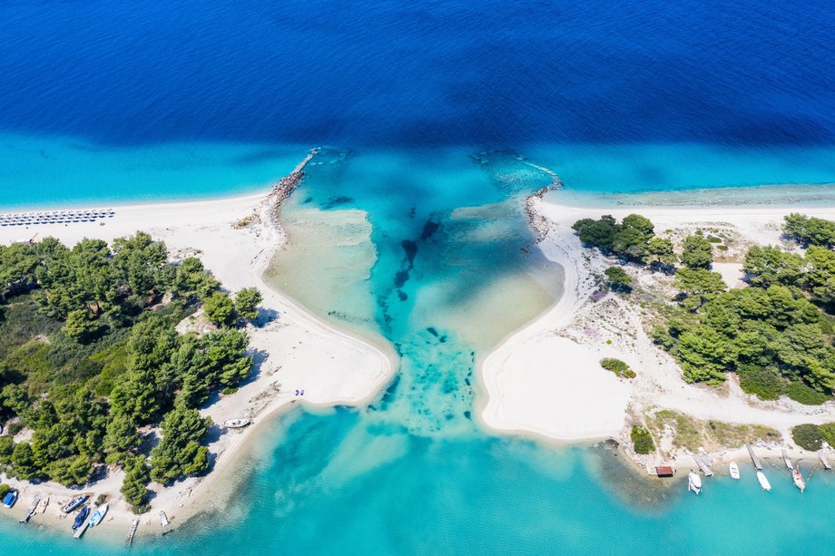 Lagoon Beach, Kassandra, Chalkidiki