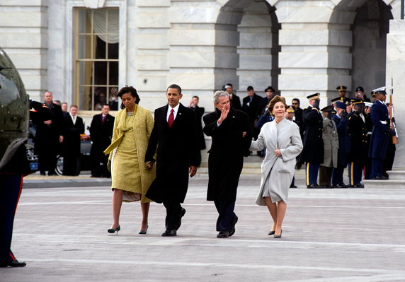 Zaprzysiężenie Baracka Obamy w 2009 r.