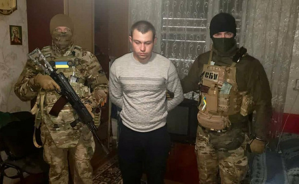 Agent Rosji w rękach SBU. Zdjęcie opublikował kanał NEXTA