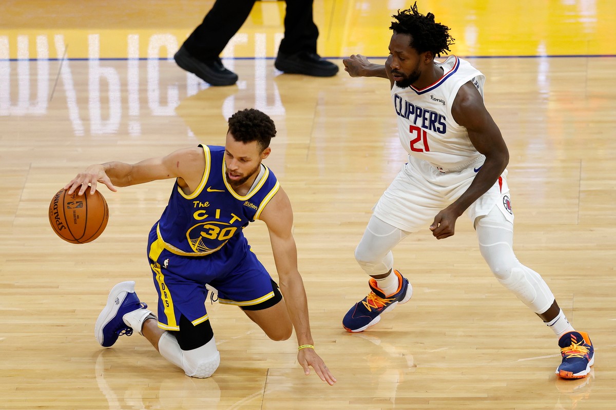Stephen Curry i Patrick Beverley