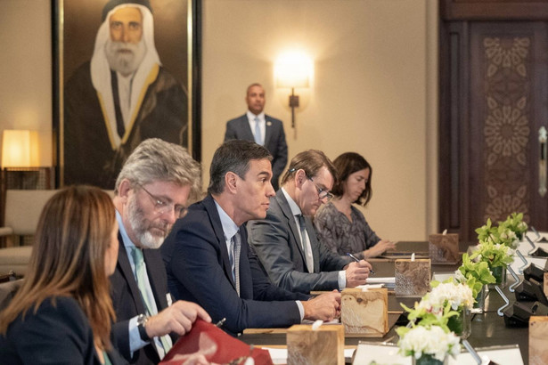 Premier Hiszpanii Pedro Sanchez składa wizytę w Jordanii