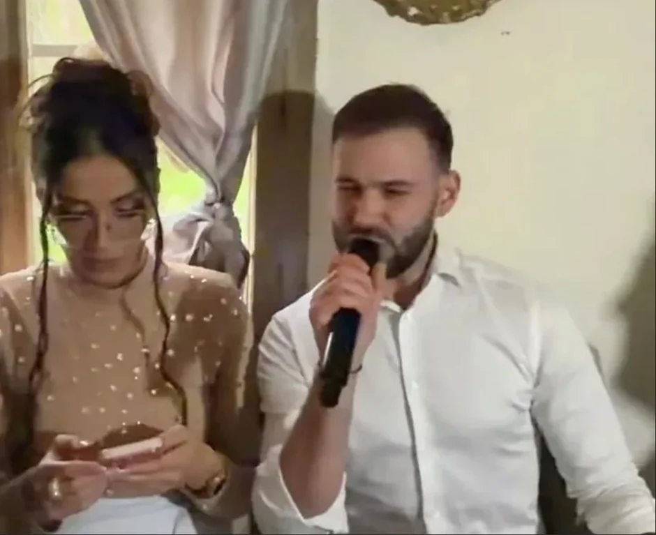 Marko Gačić sa ljubavnicom