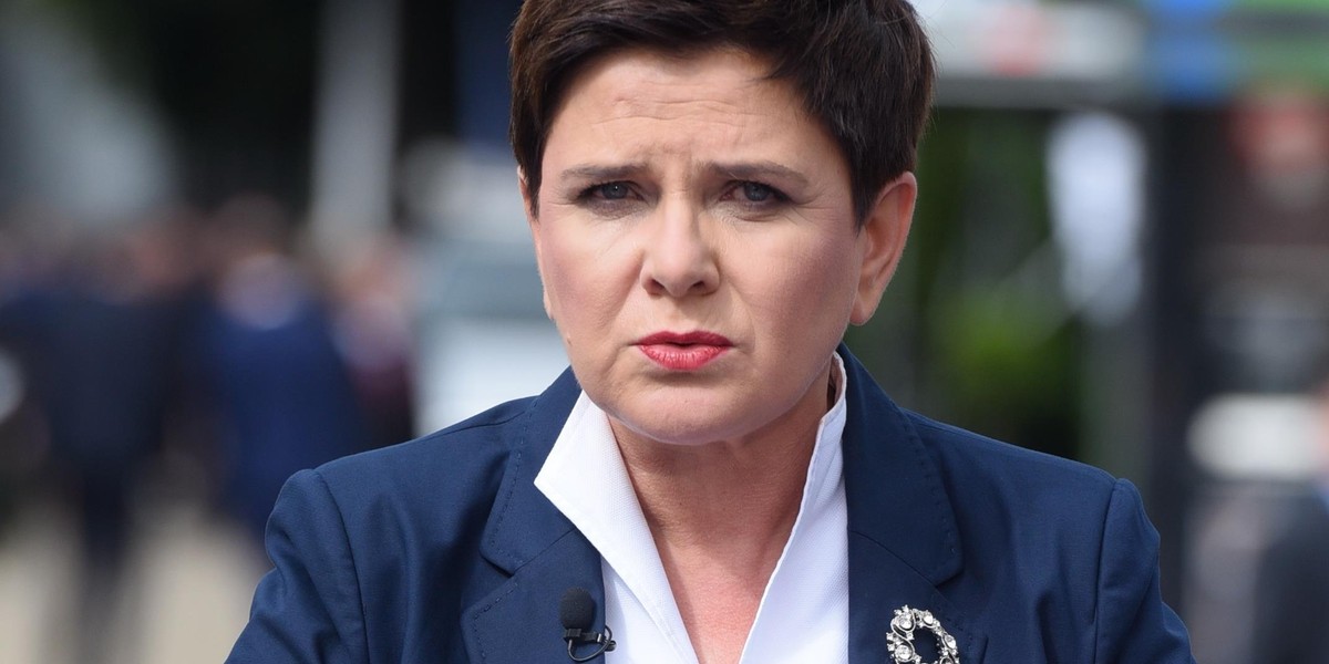 Premier Beata Szydło uczy się angielskie