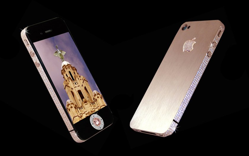 Miejsce 2 zdobywa iPhone 4 Diamond Rose, za który zapłacić trzeba około 25 milionów złotych.