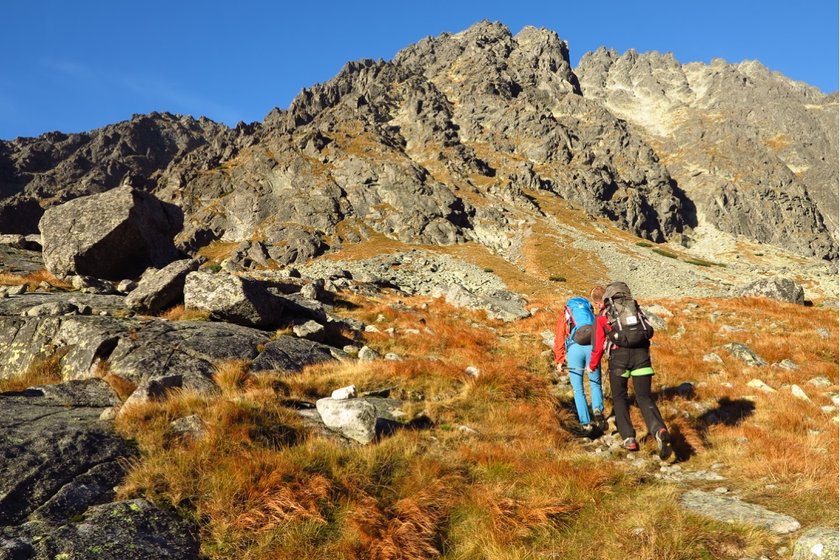 Jerzy Płonka z Krakowa - niewidomy alpinista