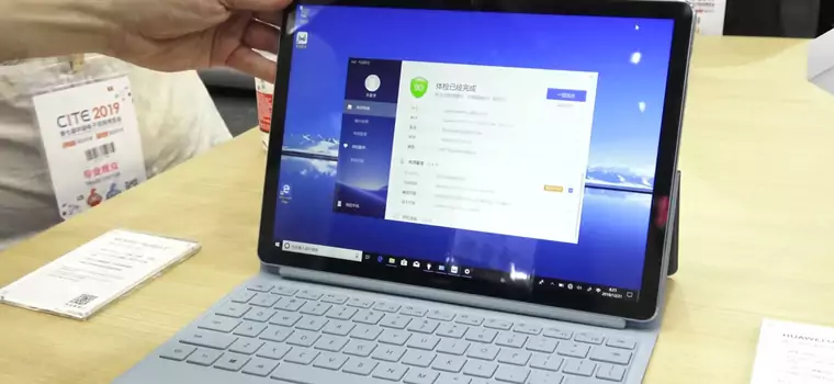 Huawei MateBook E 2019 z układem Snapdragon 850 i Windows 10 (wideo)